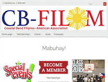 Tablet Screenshot of cbfilam.org